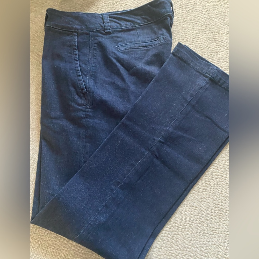 BANANA REPUBLIC Dark Wash Bootcut Jeans - Size 6 - Picture 2 of 5